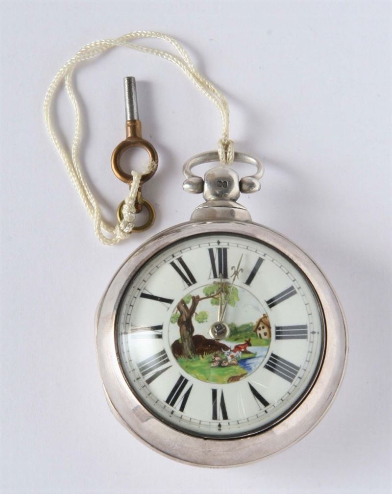 Orologio da tasca. Londra 1871  - Auction Silver, Clocks and Jewels - Cambi Casa d'Aste