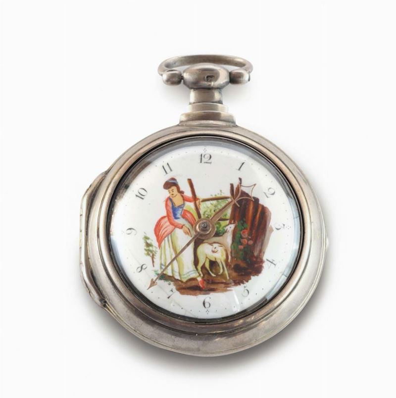 Orologio da tasca Birmingham. 1779 circa  - Auction Silver, Clocks and Jewels - Cambi Casa d'Aste