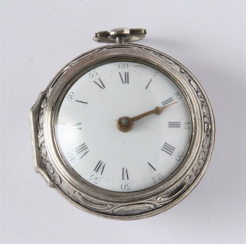 Orologio da tasca. 1780 circa  - Auction Silver, Clocks and Jewels - Cambi Casa d'Aste