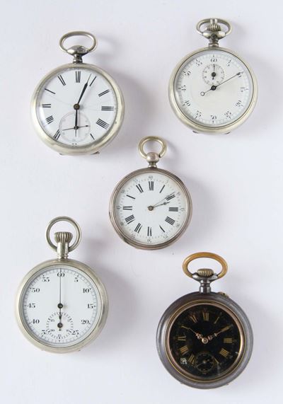 Cinque Orologi da Tasca