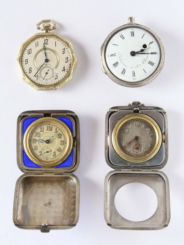 Quattro orologi da tasca
