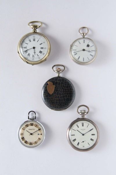 Cinque Orologi da Tasca