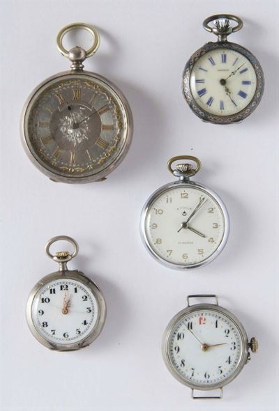 Cinque Orologi da Tasca