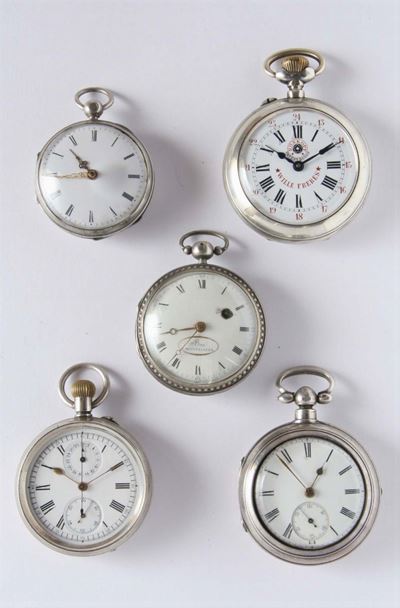 Cinque Orologi da Tasca