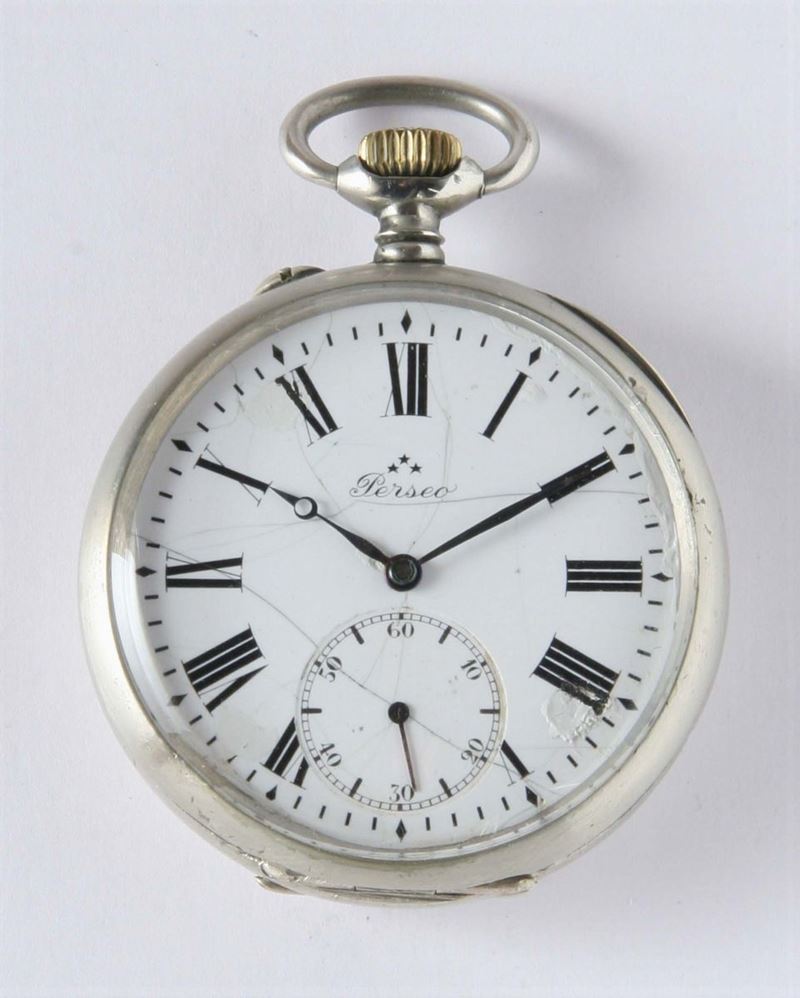 Orologio da tasca Perseo  - Auction Silver, Clocks and Jewels - Cambi Casa d'Aste