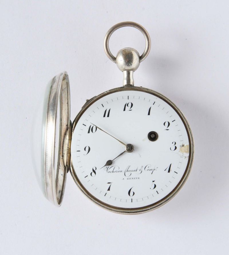 Orologio da tasca Vacheron Chonat & Comp.  - Auction Silver, Clocks and Jewels - Cambi Casa d'Aste