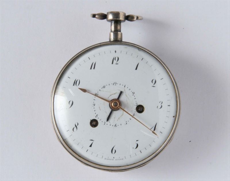 Orologio da tasca. 1762/89  - Auction Silver, Clocks and Jewels - Cambi Casa d'Aste