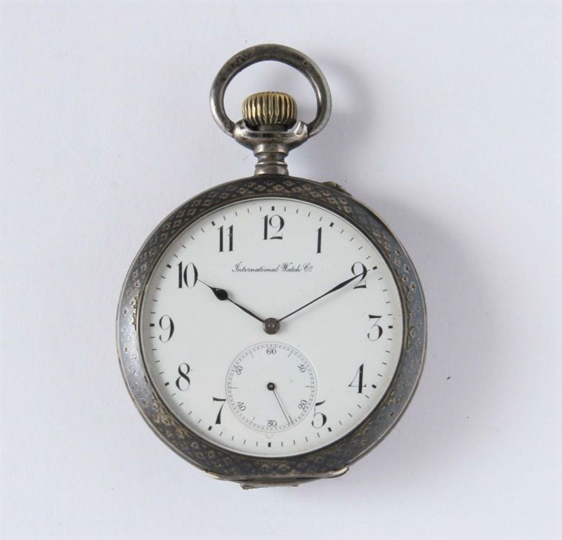 Orologio da tasca Internationa Watch  - Auction Silver, Clocks and Jewels - Cambi Casa d'Aste