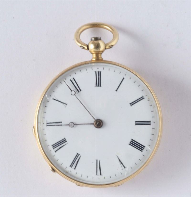 Orologio da tasca  - Asta Gioielli, Argenti ed Orologi Antichi e Contemporanei - Cambi Casa d'Aste