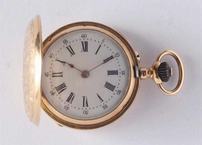 Orologio da tasca  - Asta Gioielli, Argenti ed Orologi Antichi e Contemporanei - Cambi Casa d'Aste