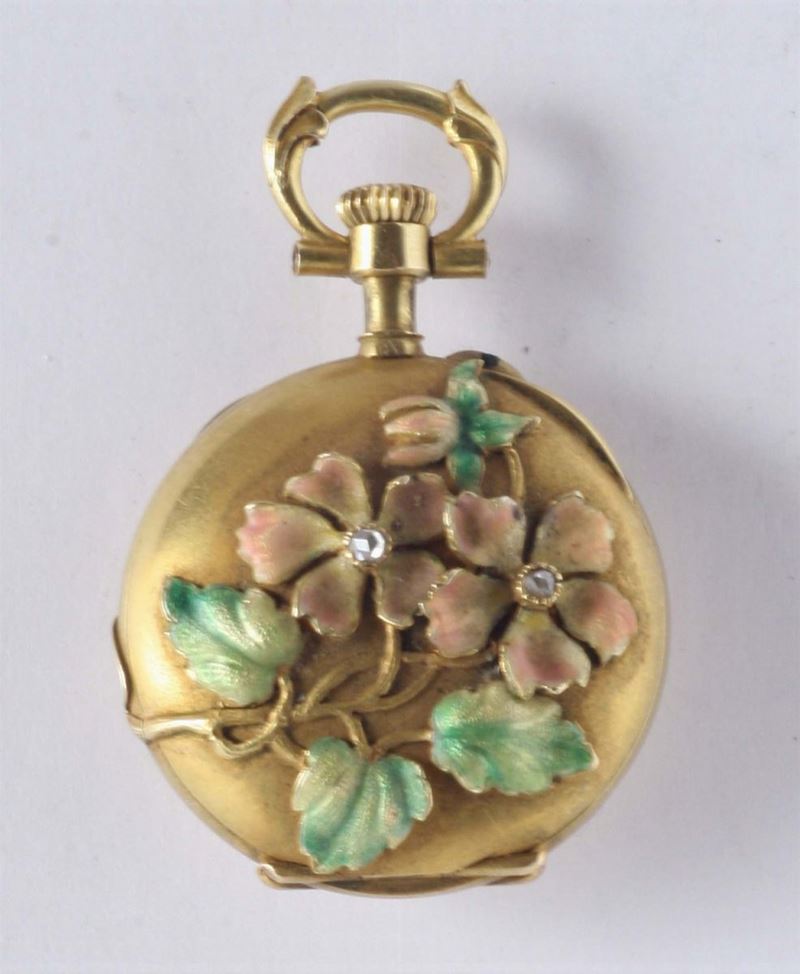 Orologio di piccole dimensioni  - Asta Gioielli, Argenti ed Orologi Antichi e Contemporanei - Cambi Casa d'Aste