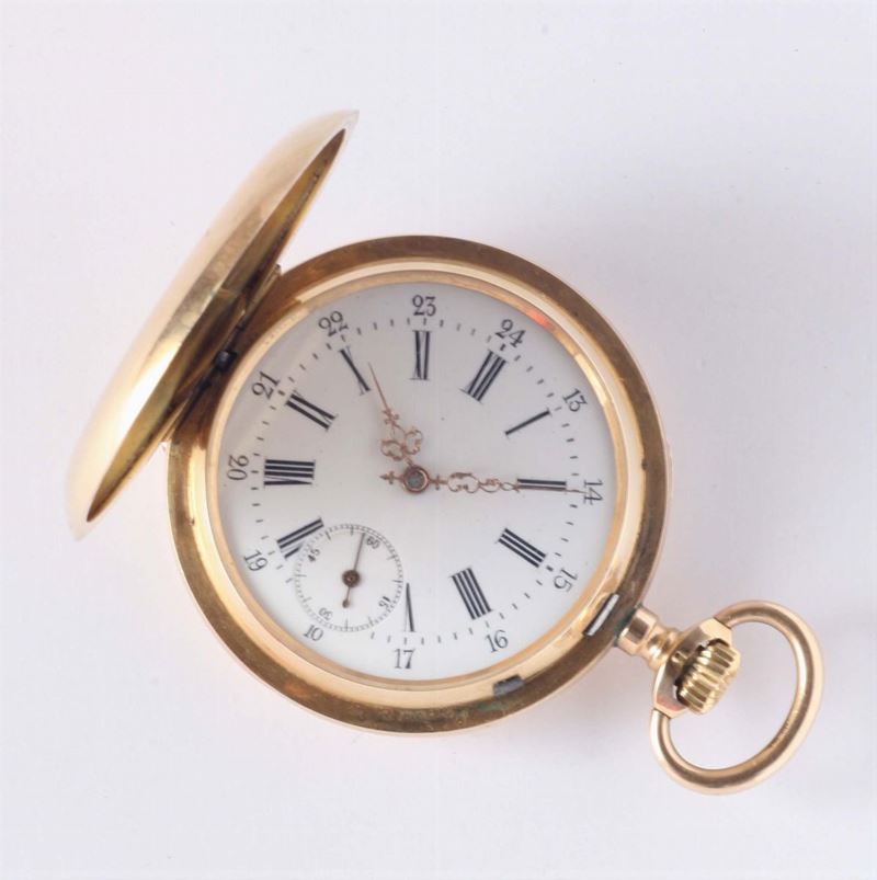 Orologio da tasca George Aubert  - Auction Silver, Clocks and Jewels - Cambi Casa d'Aste