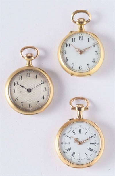 Tre Orologi da Tasca
