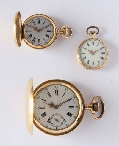 Tre Orologi da Tasca