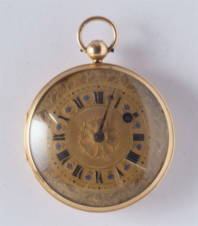 Orologio da tasca  - Asta Gioielli, Argenti ed Orologi Antichi e Contemporanei - Cambi Casa d'Aste