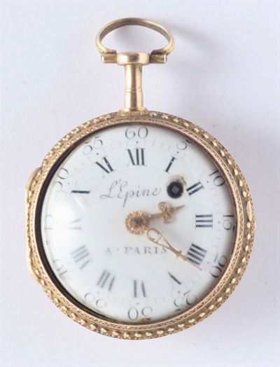 Orologio da Tasca Lepin a Paris. Fine XVIII Secolo