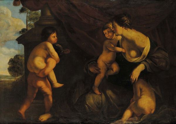 Scuola del XVIII secolo Caritˆ romana