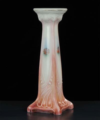 Colonna Portavaso in Ceramica, XX Secolo