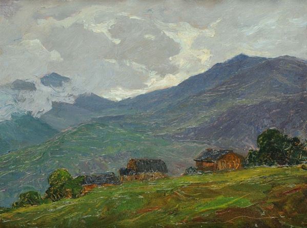 Guido Mejneri (1869-1944) Val d'Ayas