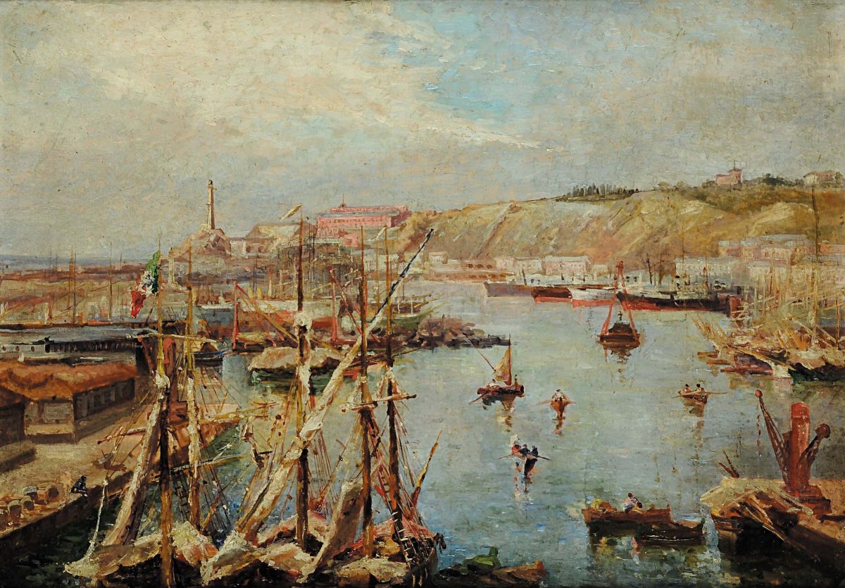 Anonimo del XIX Secoloporto di Genovaporto di Genova