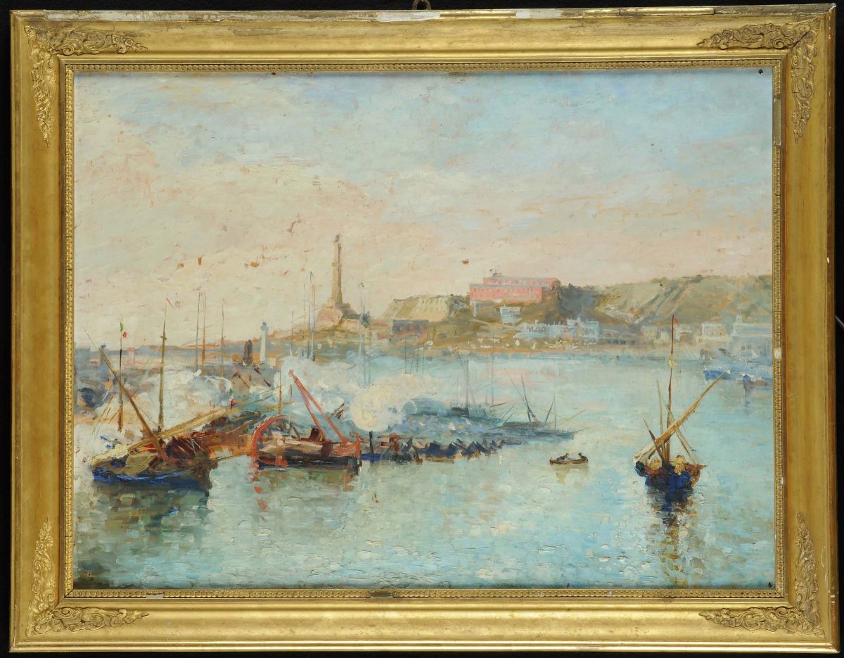 Anonimo del XIX Secoloporto di Genovaporto di Genova