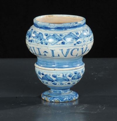 Pilloliere in Maiolica, Fine XIX Secolo