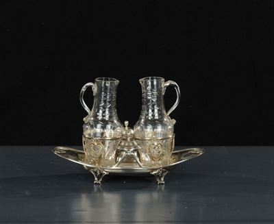 Oliera Luigi XV in Argento, Francia XVIII Secolo