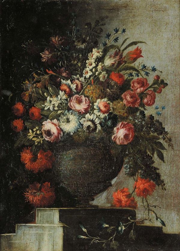 Giuseppe Lavagna (1684-1724), attribuito a Natura mortaNatura morta