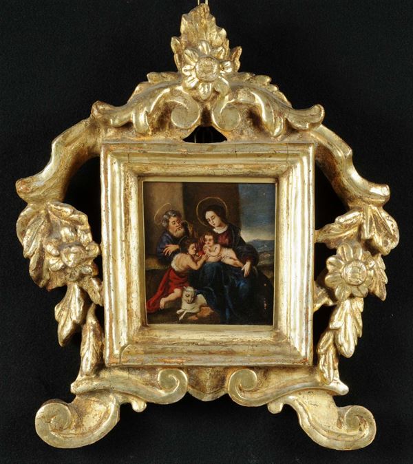 Scuola del XVIII secolo Sacra Famiglia