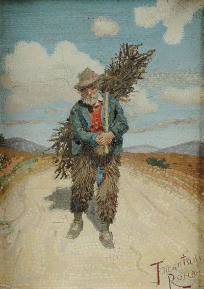 Tarantoni (fine XIX Secolo)personaggio con Fascine