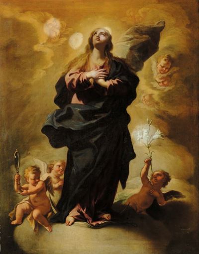 Domenico Mondo (1717-1806), Attribuito Aimmacolata Concezione