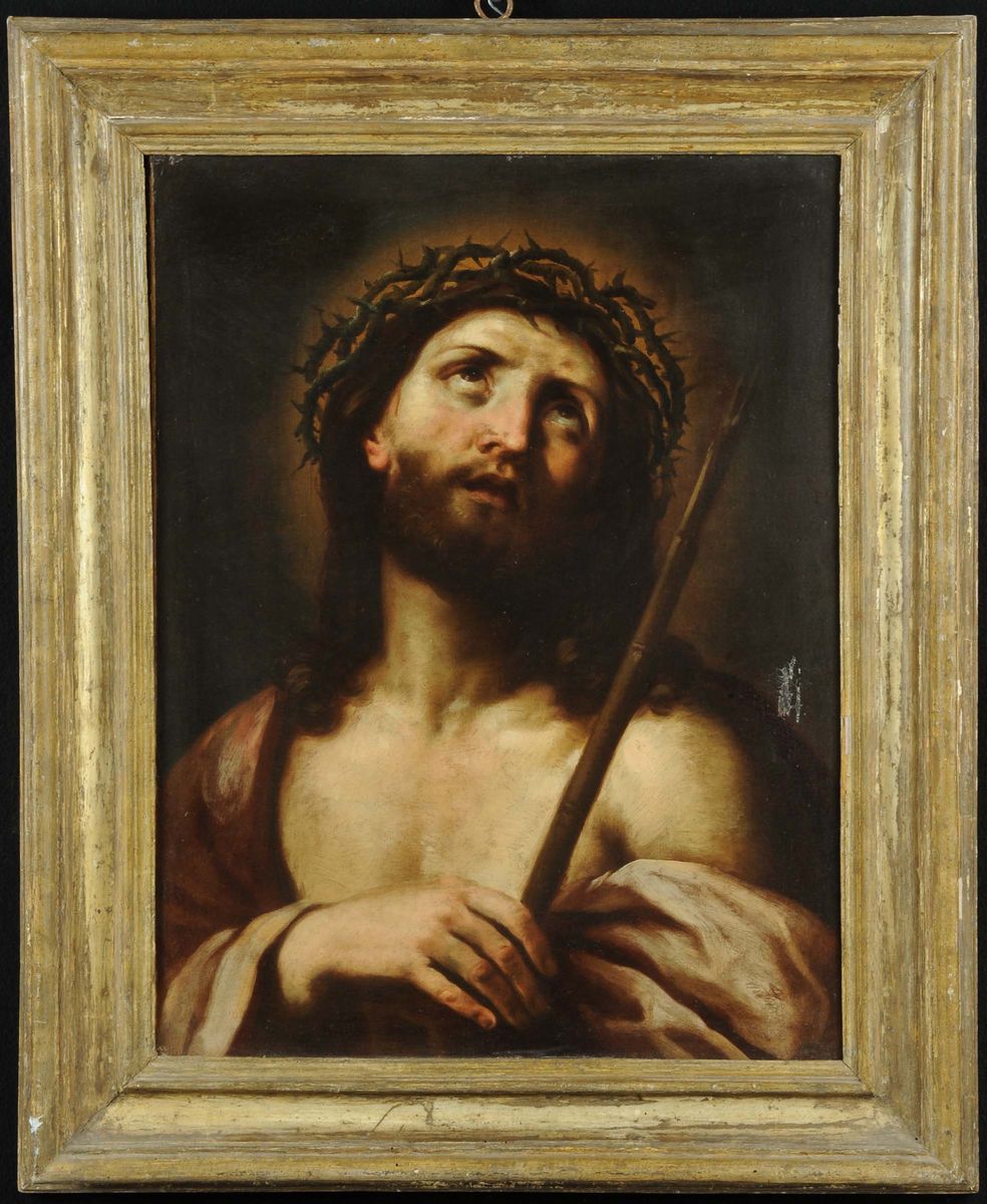 Guido Reni (1575-1642), Attribuito Acristo Incoronato