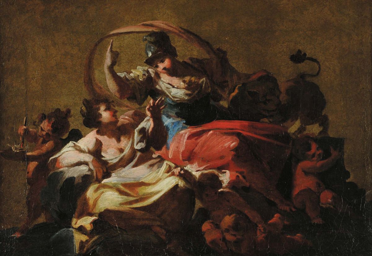 Francesco Conti (1681-1760)allegoria della Fortezzaallegoria della Pittura
