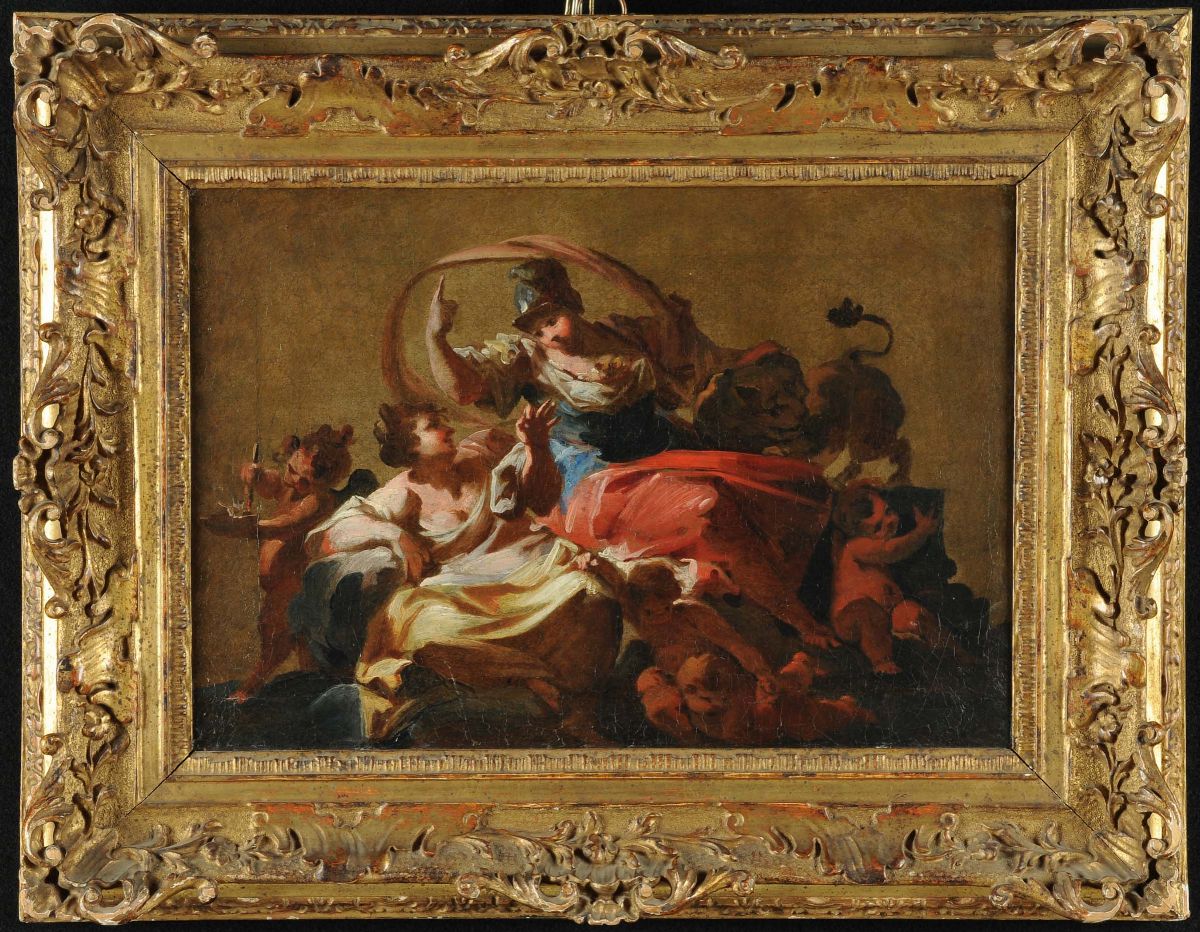 Francesco Conti (1681-1760)allegoria della Fortezzaallegoria della Pittura