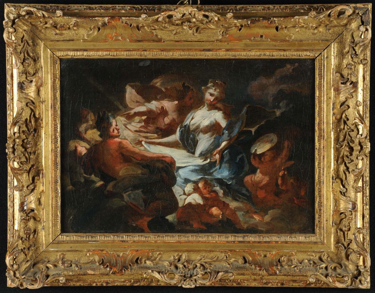 Francesco Conti (1681-1760)allegoria della Fortezzaallegoria della Pittura