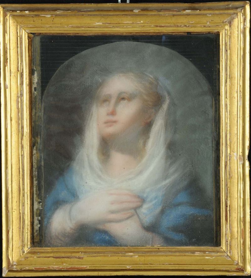 Anonimo del XIX secolo Figura in preghiera  - Auction OnLine Auction 01-2012 - Cambi Casa d'Aste