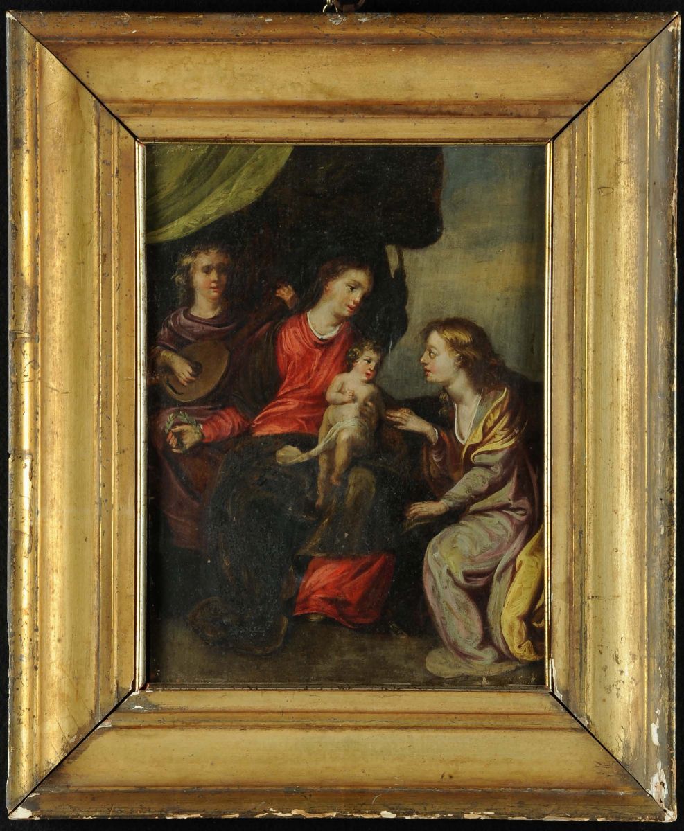 Scuola del XVIII Secolonozze Mistiche di Santa Caterina