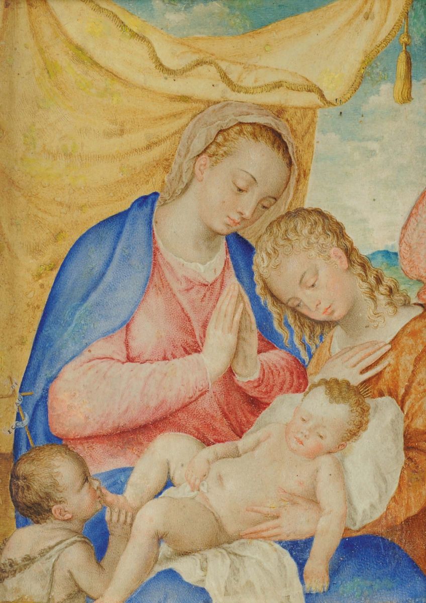 Scuola del XVII Secolomadonna con Bambino