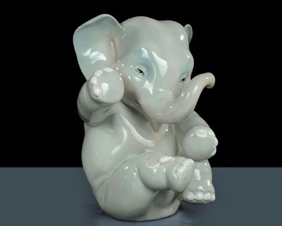 Helen Konig Scavini (1886-1974) - Lenci - Torinoelefante con Topolino