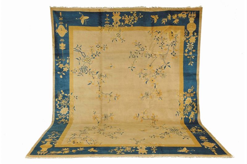 Tappeto cinese, fine XIX inizio XX secolo  - Auction Old Paintings and Furnitures - Cambi Casa d'Aste