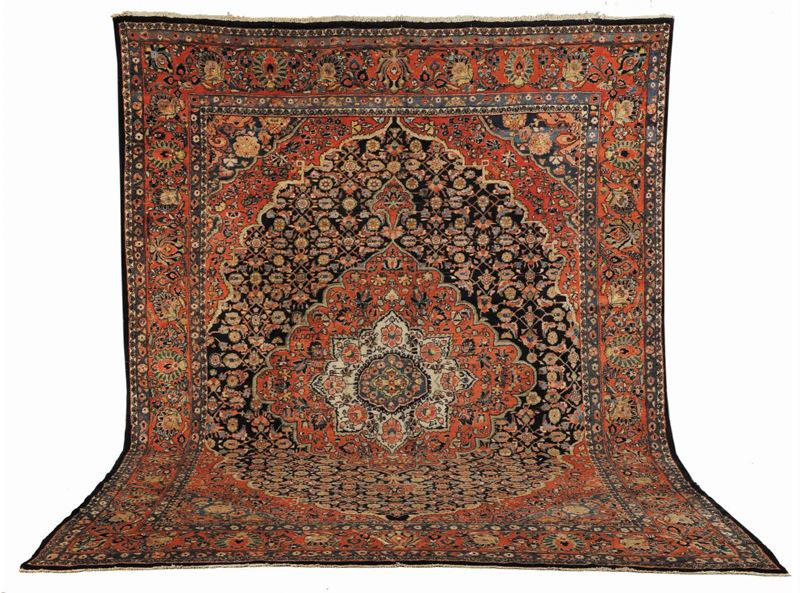 Tappeto persiano Lilian, fine XIX inizio XX secolo  - Auction Ancient Carpets - Cambi Casa d'Aste