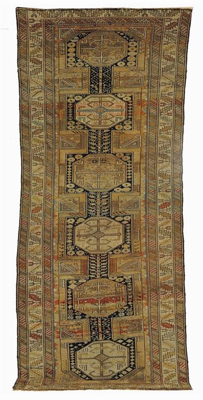 Tappeto Caucasico Shirvan, Fine XIX Inizio XX Secolo