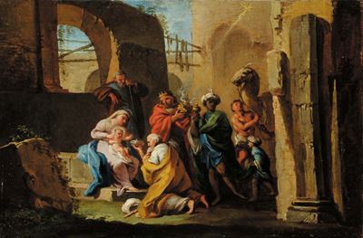 Scuola Veneta del XVIII Secoloadorazione dei Magiadorazione dei Pastori