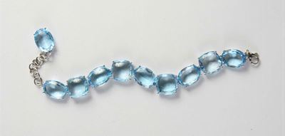 Bracciale con Topazi Azzurri