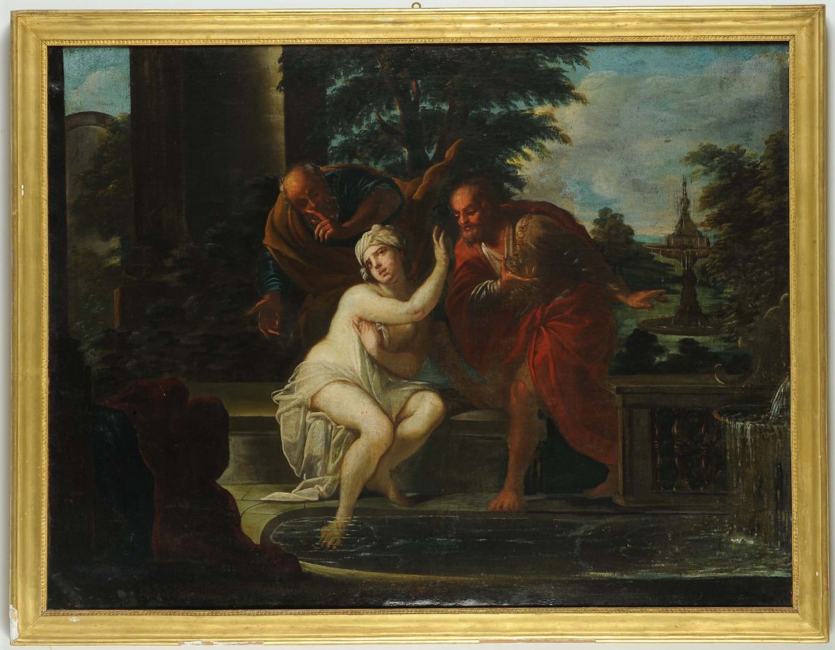Scuola del XVII Secolosusanna e i Vecchioni