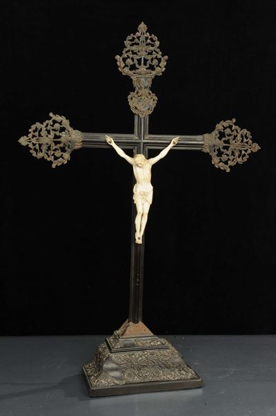 Crocifisso in Avorio, XIX Secolo