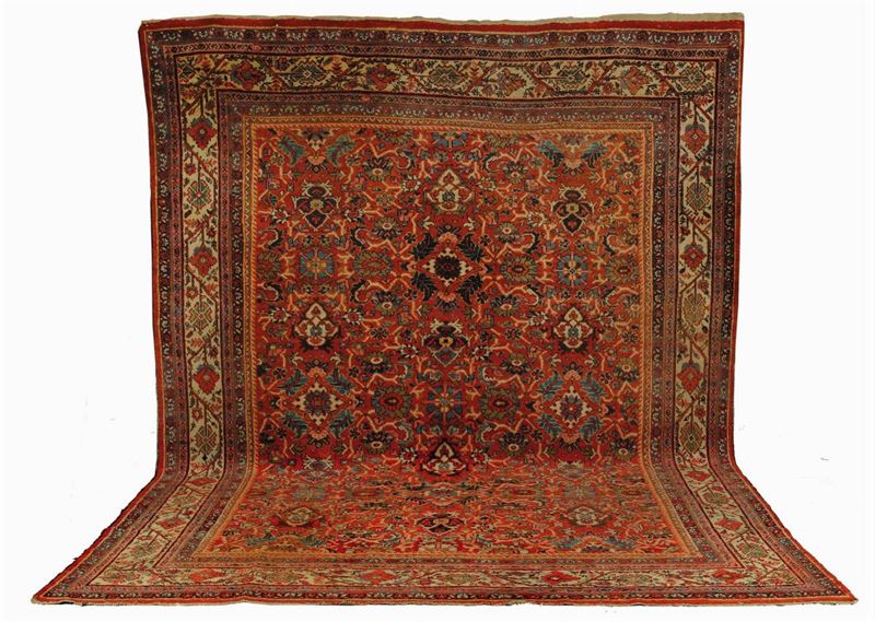 Tappeto persiano Mahal Sarough, inizio XX secolo  - Auction Ancient Carpets - Cambi Casa d'Aste