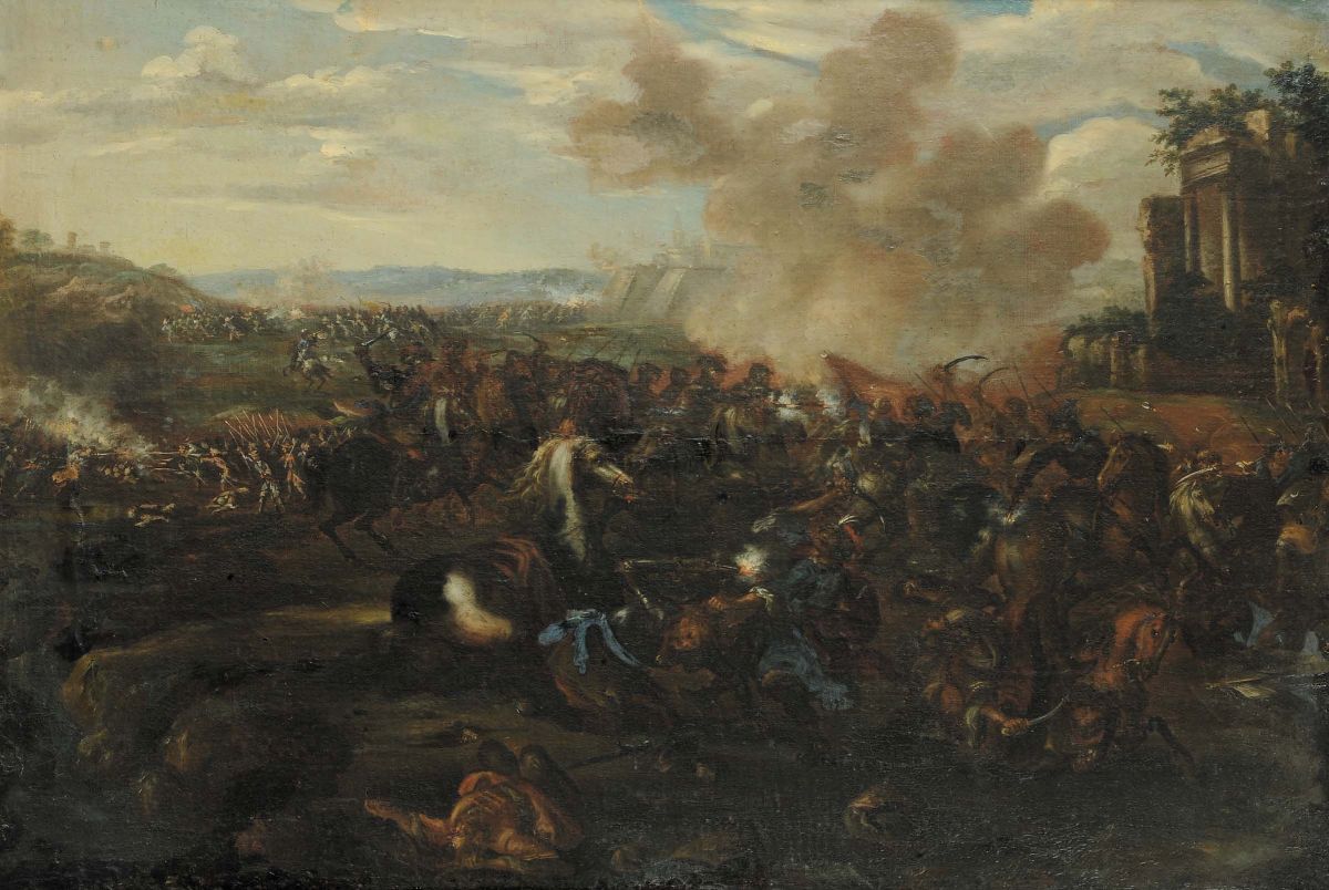 Scuola Veneta del XVII Secolobattaglie