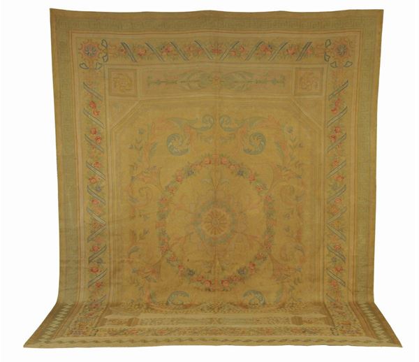 Tappeto europeo, fine XIX secolo