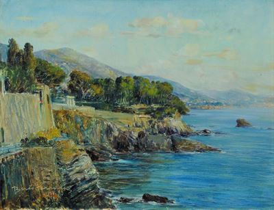 Berto Ferrari (1887-1965)veduta Costiera, 1951
